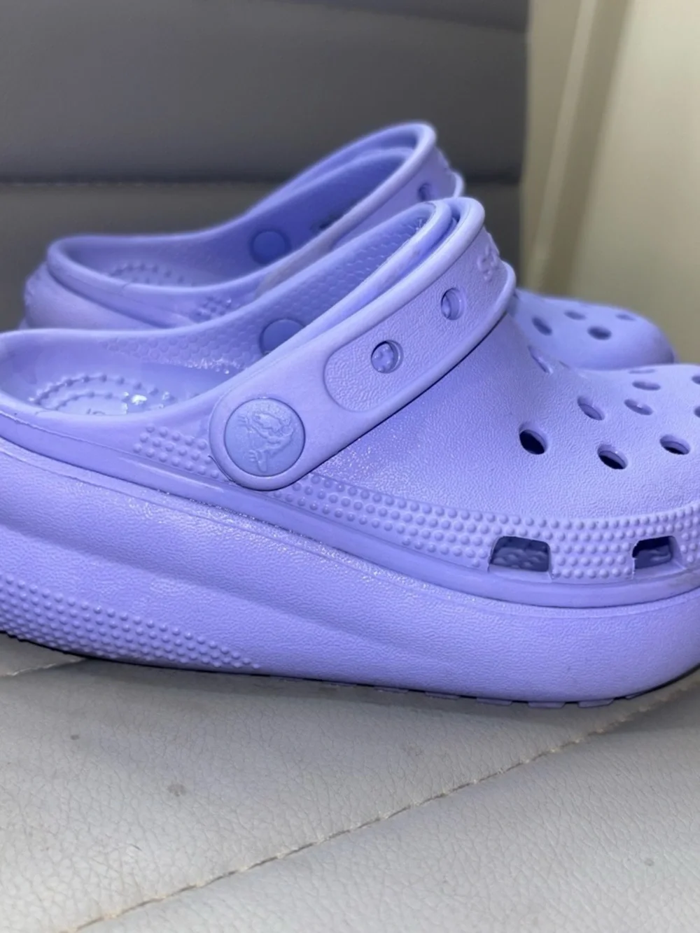 Kids Lavender Comfort Clog - Lightweight Slip-On